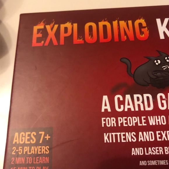Exploding Kittens Original Edition Card Game Ages 7+ Fun Game for 2 to 5 Players - Picture 10 of 10
